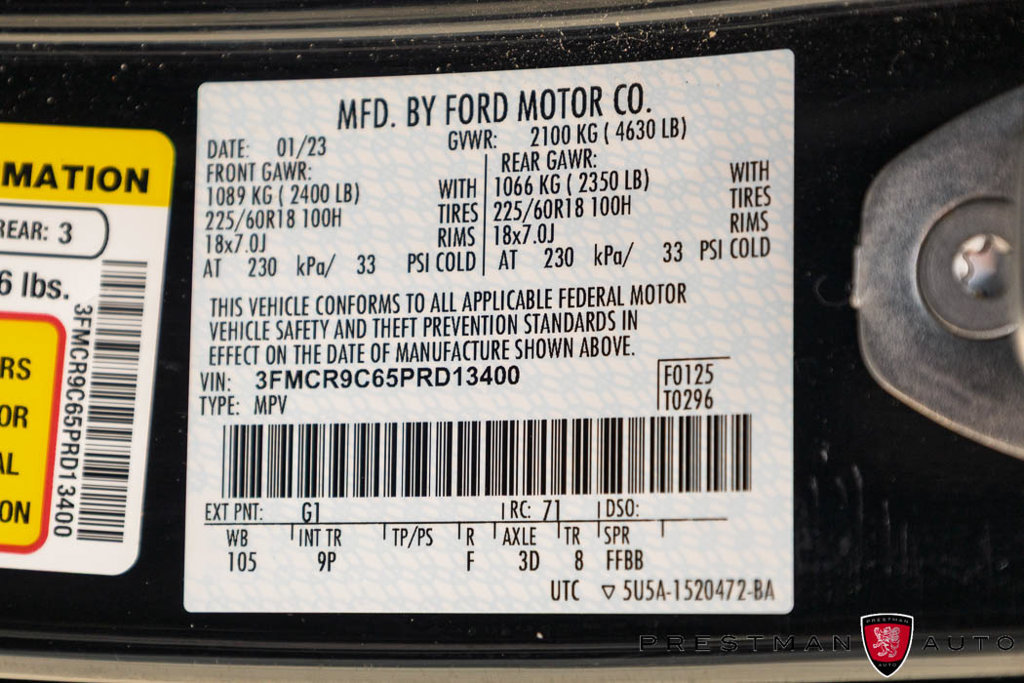Used 2023 Ford Bronco Sport Outer Banks w/ Tech Package AWD/4WD image 43
