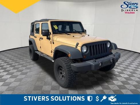 Used 2013 Jeep Wrangler Unlimited Sport w/ Mopar Black Appearance Group AWD/4WD image 3