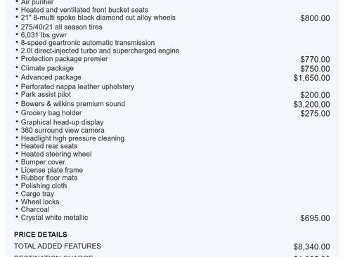 Used 2022 Volvo XC90 T6 Inscription w/ Advanced Package image 20