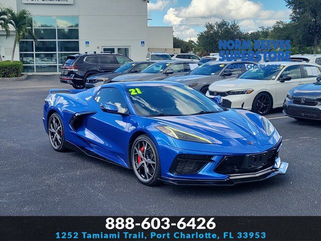 Used 2021 Chevrolet Corvette Stingray Preferred Conv w/ Z51 Performance Package RWD image 1
