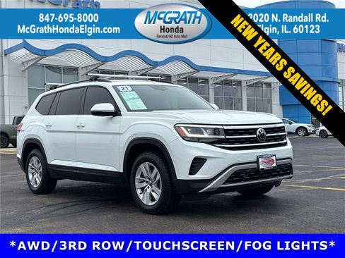 Used 2021 Volkswagen Atlas S image 1