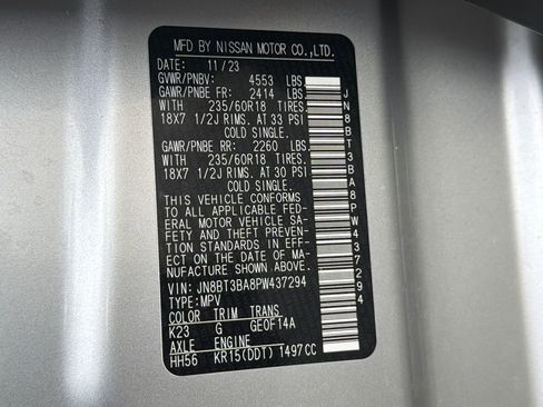 Used 2023 Nissan Rogue SV image 35