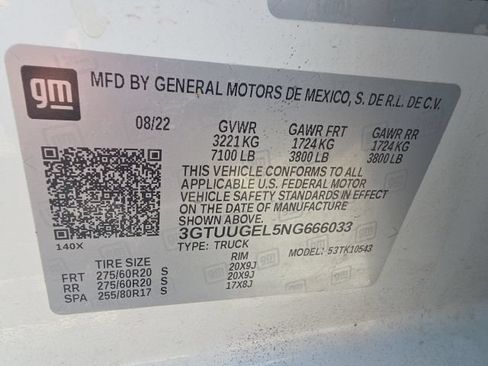 Used 2022 GMC Sierra 1500 Denali AWD/4WD image 13