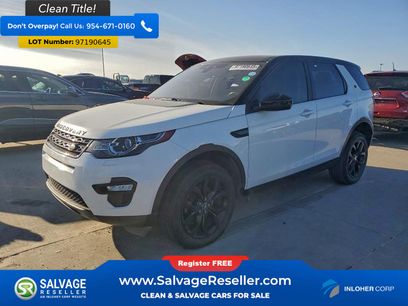 Used 2017 Land Rover Discovery Sport HSE