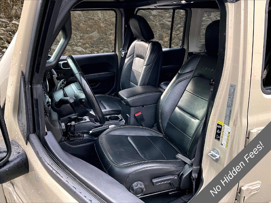 Used 2022 Jeep Wrangler Unlimited Sahara w/ Cold Weather Group AWD/4WD image 22