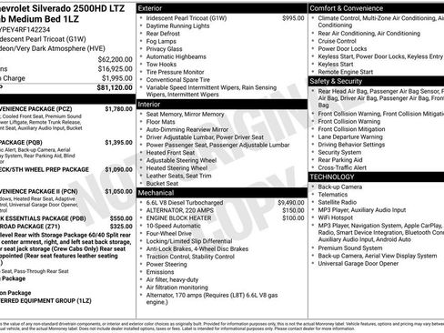 Used 2024 Chevrolet Silverado 2500 LTZ w/ LTZ Convenience Package AWD/4WD image 9