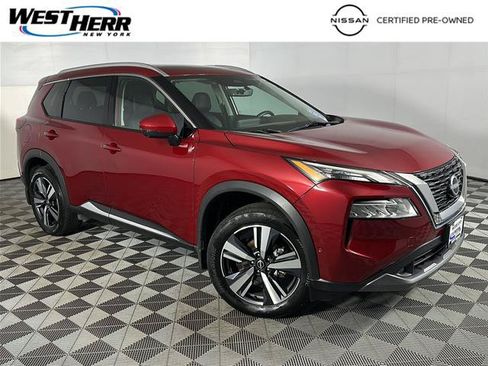 Certified 2022 Nissan Rogue SL w/ SL Premium Package AWD/4WD image 1