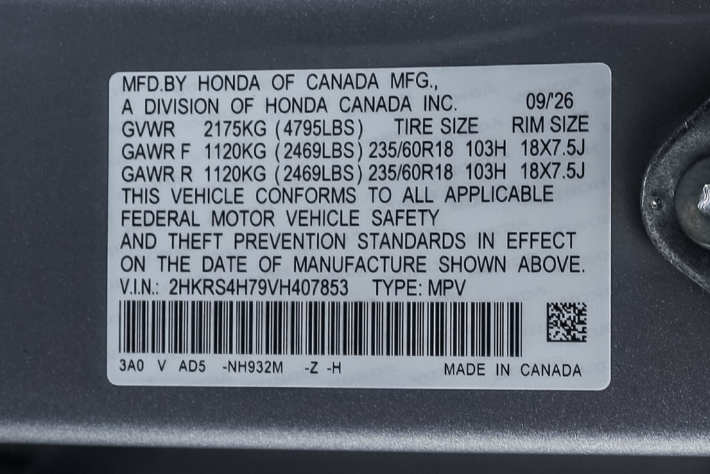 New 2027 Honda CR-V EX-L image 14