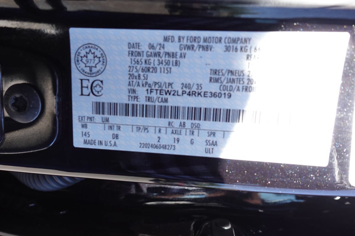 Used 2024 Ford F150 STX w/ STX Black Appearance Package AWD/4WD image 16