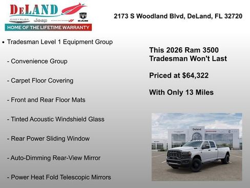 New 2026 RAM 3500 Tradesman image 7