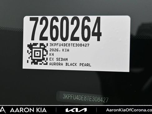 New 2026 Kia K4 EX FWD image 16