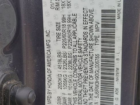 Used 2016 Honda CR-V Touring image 29