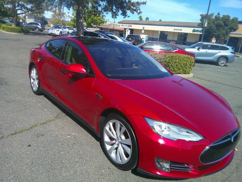 Used 2014 Tesla Model S P85D AWD/4WD image 3