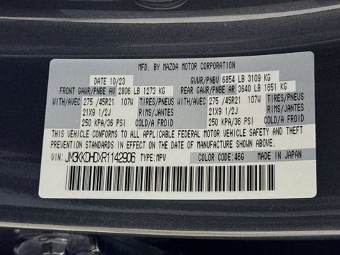Used 2024 MAZDA CX-90 3.3 Turbo w/ Premium Package AWD/4WD image 33