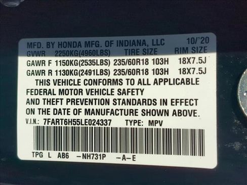 Used 2020 Honda CR-V EX image 25