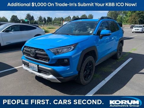 Used 2019 Toyota RAV4 Adventure w/ Advanced Technology Package AWD/4WD image 1
