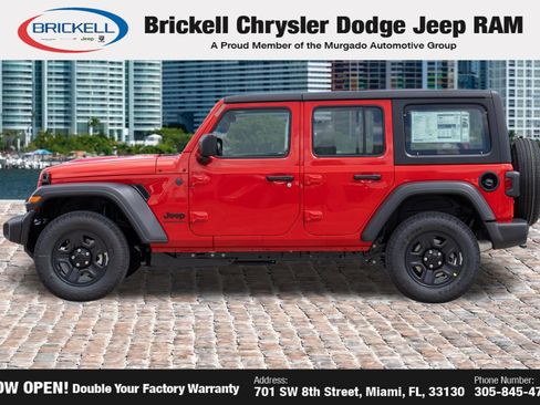 New 2026 Jeep Wrangler Unlimited Sport AWD/4WD image 8