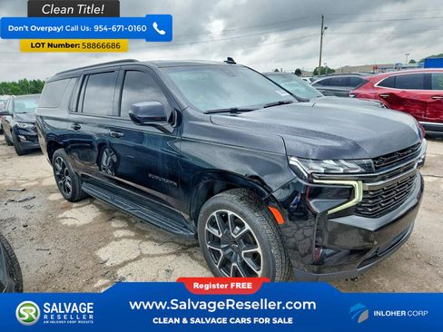 Used 2021 Chevrolet Suburban RST w/ Rear Media and Nav Package RWD image 5