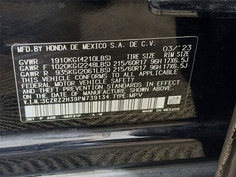 Used 2023 Honda HR-V LX image 36