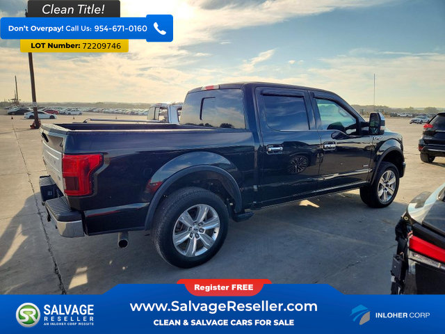 Used 2015 Ford F150 Platinum w/ Equipment Group 701A Luxury AWD/4WD image 4