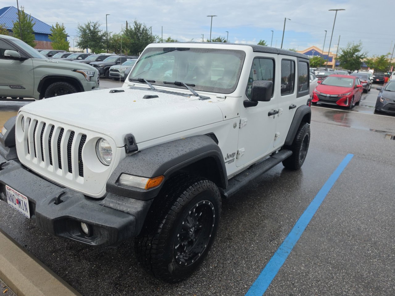 Used 2019 Jeep Wrangler Unlimited Sport w/ Technology Group AWD/4WD image 1