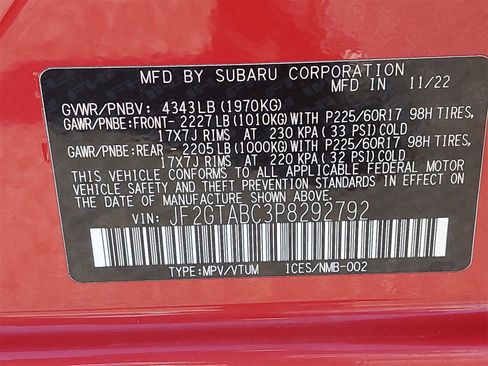 Used 2023 Subaru Crosstrek 2.0i image 36