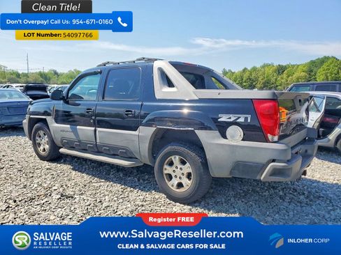 Used 2002 Chevrolet Avalanche 4x4 w/ Off-Road Suspension Pkg image 3