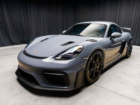 Used 2024 Porsche 718 Cayman GT4 RS w/ Accent Package Logos RWD image 8