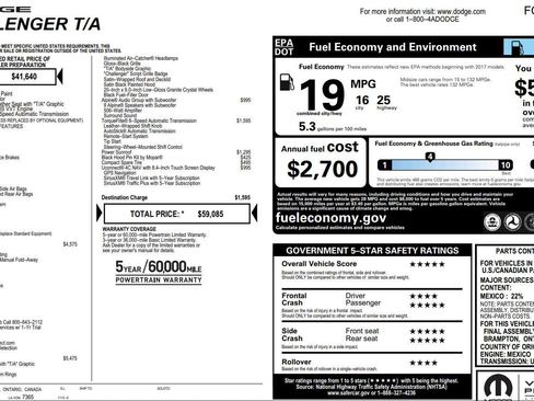 Used 2023 Dodge Challenger R/T w/ T/A Package image 2