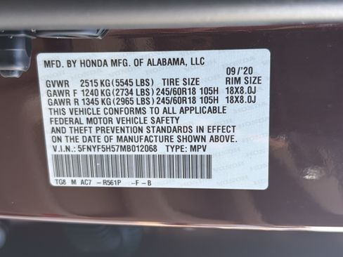 Used 2021 Honda Pilot EX-L image 31
