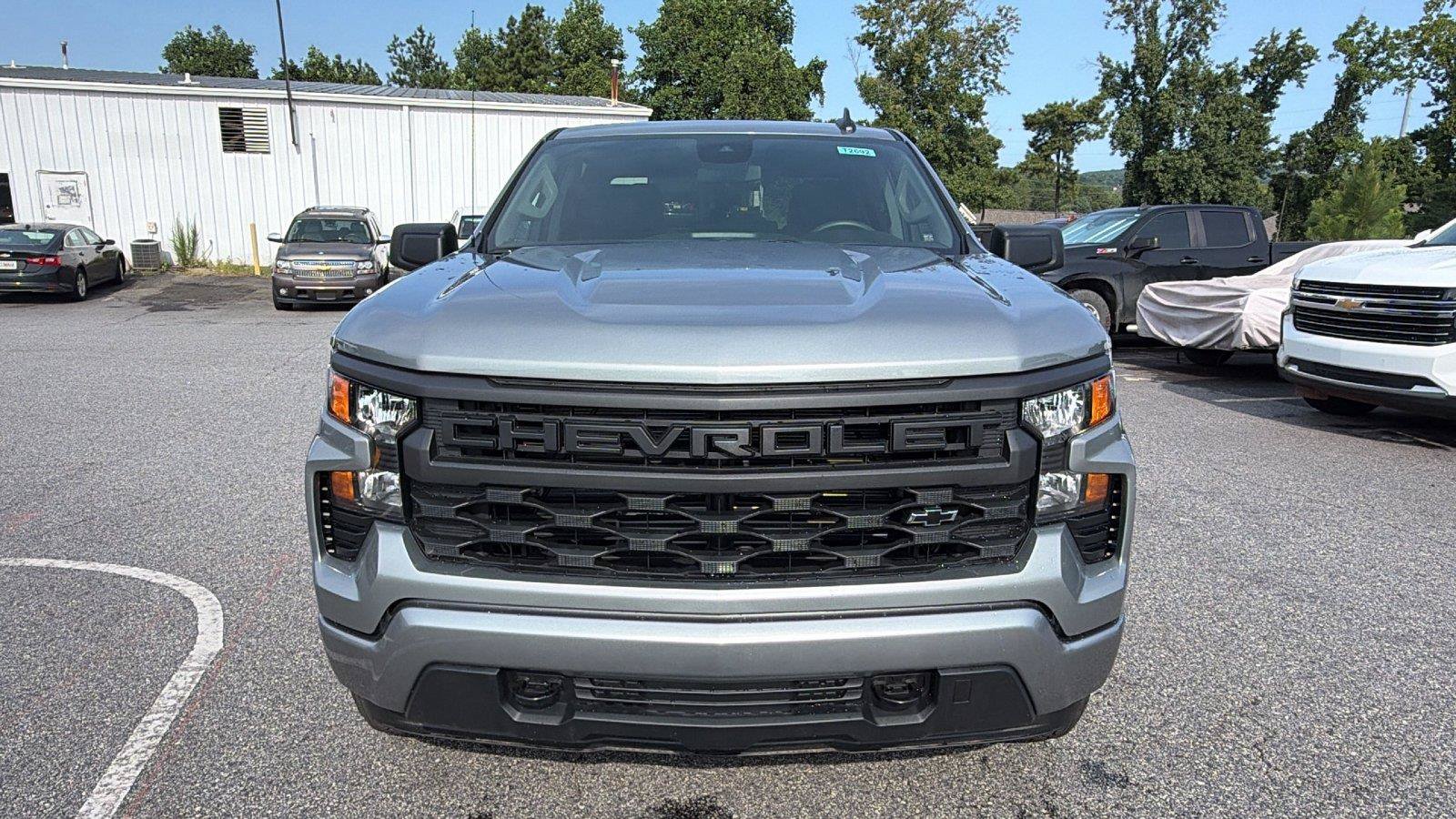 New 2026 Chevrolet Silverado 1500 Custom w/ Turbomax Blackout Package AWD/4WD image 2