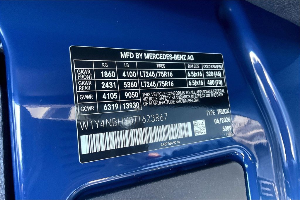 New 2026 Mercedes-Benz Sprinter 2500 image 9