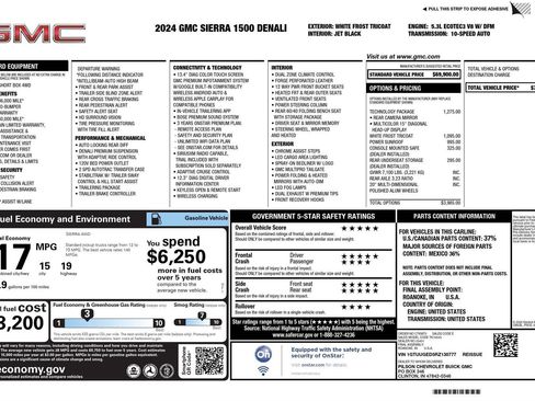 Used 2024 GMC Sierra 1500 Denali w/ Technology Package image 75