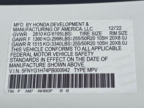 Used 2023 Honda Pilot Touring image 32