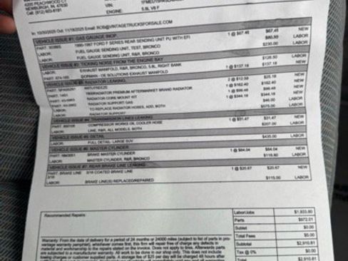 Used 1995 Ford Bronco XLT image 19