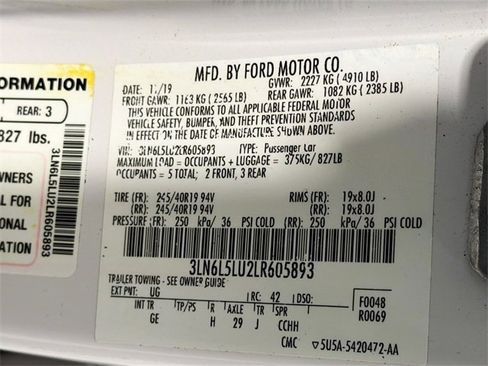 Used 2020 Lincoln MKZ Reserve w/ Monochromatic Package image 26