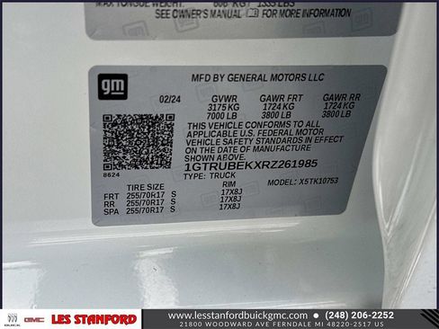 Certified 2024 GMC Sierra 1500 SLE w/ Preferred Package image 19