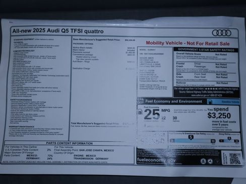 Used 2025 Audi Q5 2.0T Premium w/ Convenience Package image 10