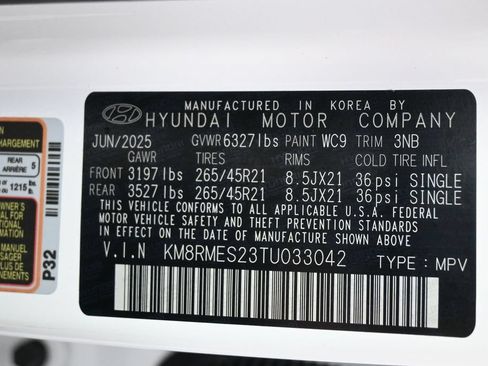 Used 2026 Hyundai Palisade Calligraphy AWD/4WD image 7
