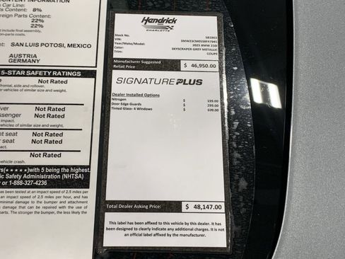 Certified 2025 BMW 230i Coupe w/ M Sport Package RWD image 32
