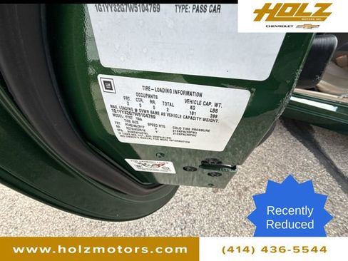 Used 1998 Chevrolet Corvette Convertible w/ Memory Pkg image 30