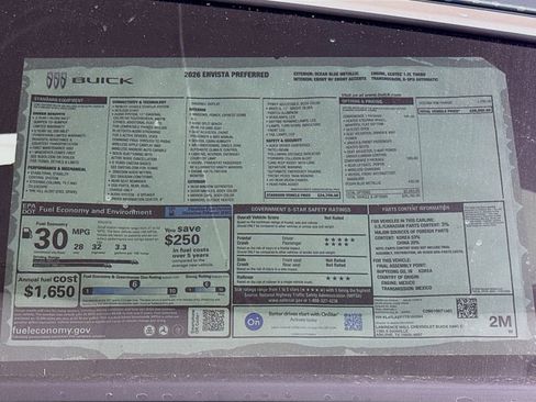 New 2026 Buick Envista Preferred w/ Convenience I Package image 19