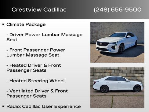 Used 2024 Cadillac CT4 Sport w/ Climate Package image 18