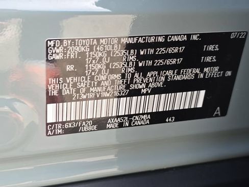 Used 2022 Toyota RAV4 XLE w/ Convenience Package FWD image 37
