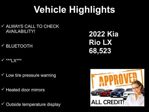 Used 2022 Kia Rio LX image 9