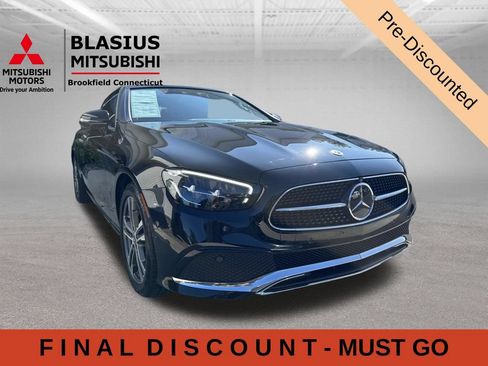 Used 2023 Mercedes-Benz E 450 4MATIC Cabriolet w/ Driver Assistance Package image 1