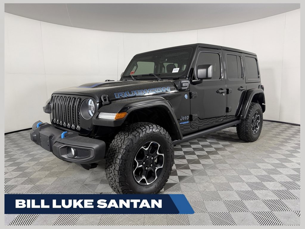 Used 2022 Jeep Wrangler Unlimited Rubicon 4xe w/ Cold Weather Group AWD/4WD 360° Tour