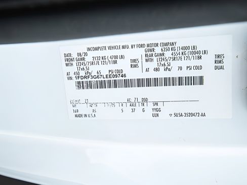 Used 2020 Ford F350 XL w/ Power Equipment Group RWD image 21