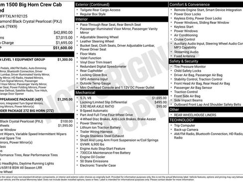 Used 2020 RAM 1500 Big Horn image 39