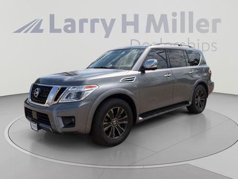 Used 2020 Nissan Armada Platinum w/ Captain's Chairs Package AWD/4WD image 1